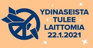 Ydinasekieltoa juhlitaan maailmalla etätapahtumin