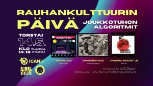 14.5. Rauhankulttuurin päivä: Joukkotuhon algoritmit • Jyväskylä