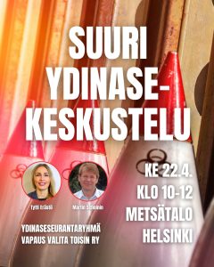 22.4. Suuri ydinasekeskustelu • Helsinki